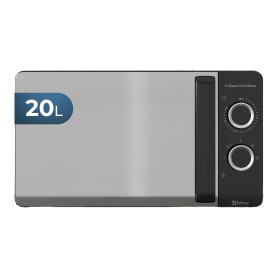 Cecotec Micro-ondes ProClean 3040. Capacité de 20 L, Revêtement Ready2Clean, 700 W de Puissance, 6 Niveaux de Fonctionnement, Mi