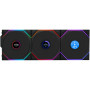 Lian Li Uni Fan Tl Wireless Lcd L?fter Argb Pwm 3eR-Pack Inkl. Controller - Reverse Blade (12rtllcd1w3b)