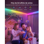 Govee Ruban LED 5M, RGBIC Bande LED avec Contrôle de Segment | Synchronisation Musicale, 64 Modes Scène, Contrôlable via APP, Ch