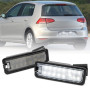 Éclairage de plaque d'immatriculation LED blanc pour Golf 4 IV 5 V 6 VI 7 | Polo III IV V P.assat B7 B8 CC Beetle Lupo, égalemen
