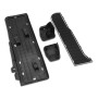Pédale Capuchons Repose-pieds Compatible avec V-W Golf 5 6 S-eat Leon S-koda Octavia T-iguan T-ouran