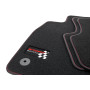 tuning-art Tapis de Sol pour Seat Leon 2 1P 2005-2012 | 4-pièces Ajustement parfait Sport Edition Système de fixation Bordure te