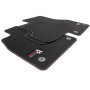 tuning-art Tapis de Sol pour Seat Leon 2 1P 2005-2012 | 4-pièces Ajustement parfait Sport Edition Système de fixation Bordure te
