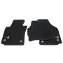 tuning-art Tapis de Sol pour Seat Leon 2 1P 2005-2012 | 4-pièces Ajustement parfait Sport Edition Système de fixation Bordure te