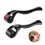 2 PièCes Dermaroller Cheveux 0,5 Mm, Rouleau Pour Pousse La Barbe Rouleau Derma Hommes Derma Roller Visage Rollers Micro Aiguill