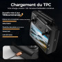 GPS Drone avec Camera 4k pour Enfants Adultes,FPV Drone avec écran HD de 4,5",Deux Batteries,Carte SD de 8 Go,Compatible avec le