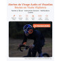 iGPSPORT BiNavi Air Compteur Velo sans Fil, Tactile 3" Navigation Carte | Entraînement Climb Pro Mode VAE Recalcul d’Itinéraire