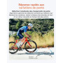 iGPSPORT BiNavi Air Compteur Velo sans Fil, Tactile 3" Navigation Carte | Entraînement Climb Pro Mode VAE Recalcul d’Itinéraire