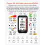 iGPSPORT BiNavi Air Compteur Velo sans Fil, Tactile 3" Navigation Carte | Entraînement Climb Pro Mode VAE Recalcul d’Itinéraire