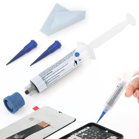 1 Pièces Colle Téléphone pour Réparation Telephone pour Ecran Tactile RTV Silicone pour Samsung Xiaomi Huawei Colle Ecran Displa