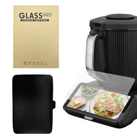 Kit de Protection d'Écran pour TM7: 1 Housse en Silicone + 1 Film en Verre Trempé HD, Protection Ecran TM7 Anti-Rayures, Anti-Ch