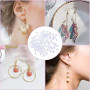 200 Pièces de bouchons d'oreille en silicone transparent, bouchons de boucle d'oreille, boucles de sécurité pour boucle d'oreill