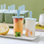 Traxenta 9 Pièces moule glace, popsicle moules réutilisable, ice pop mold | Avec Brosses, Batonnet Glace Et Entonnoirs Pliants e