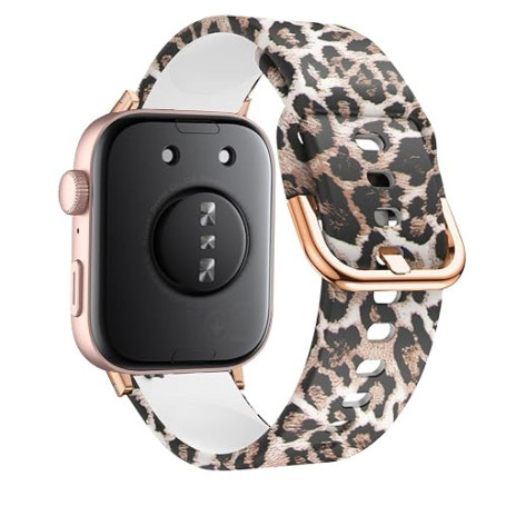 SeNool Silicone Bracelet pour Huawei Watch Fit 5/5 Pro/4/4 Pro/3 | Hommes Femmes Souplesse Sports Imprimé Respirant Bracelet de