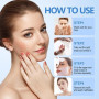 5 Pièces Masque Collagene Visage,Masque Collagene Hydratant et Raffermissant,Hydratant Anti-âge,Amélioration de l'Élasticité Et