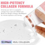 Collagen Night Wrapping Mask, Masque Collagene Visage Peel Off Korean Face Mask pour Améliorer l'élasticité de la peau, l'hydrat