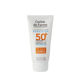 Corine de Farme Lait Protecteur Sensitive SPF50+ Peaux Sensibles 50ml | Très Haute Protection - Peaux Sensibles - Résiste À L'Ea
