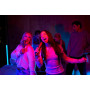 JBL EasySing Mics, 2 Microphones Karaoké, Noir | Sans Fil, avec IA, Suppression Vocale en Temps Réel et Dongle PartyBox USB-C