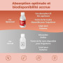 Bandini® Fer Liposomal liquide 250 ml | Fer + Vitamine C | Haut Dosage | Assimilation Renforcée & Haute Biodisponibilité | Anti-