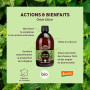 Biofloral Ortie-Silice Buvable Bio 500 ml | Contribue à la santé des articulations, des muscles et à une peau nette. Certifié De