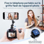 JJC Support Téléphone Magnétique Compatible Trépied pour iPhone 17 16 15 14 | Support Telephone mit Adaptateur Chaussure Froide