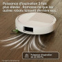 iRobot Roomba Plus 515 Combo Robot+AutoWash- 22KPa -Base Multifonction - Lavage à 75°C - séchage des lingettes à 45°C - LiDAR Cl