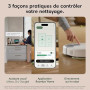 iRobot Roomba Plus 515 Combo Robot+AutoWash- 22KPa -Base Multifonction - Lavage à 75°C - séchage des lingettes à 45°C - LiDAR Cl