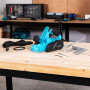 Cecotec Rabot Électrique avec Câble Fast&Clean 3000 Agile. 650 W, 16 800 tr/min, Profondeur 2 mm, Largeur 82 mm, Doubles Lames R