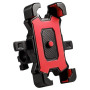 Prothens Support de moto réglable à 360° pour téléphone portable | Pince de guidon à dégagement rapide pour motos | Accessoires