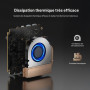 BOSGAME P4ultra Mini PC Ryzen 7 7730U (Jusqu’à 4,5GHz, 8C/16T) Mini Ordinateur, DDR4 16GB RAM, 1TB M.2 PCIe NVMe SSD Mini Bureau