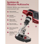 Vexilar C9 Aspirateur Balai avec Fil, 70Kpa, Câble de 7m | Aspirateur Balai Filaire, Brosse Anti-Emmêlement, Filtre HEPA, Aspira