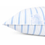 Blanrêve - Lot 2 Oreillers d'antan Plumettes & Percale Moelleux - 60x60 cm | Lot 2 Oreillers percale rayée polycoton - garnissag