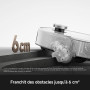 MOVA V70 Ultra Pure Robot aspirateur, Blanc 40 000 Pa, Pression 15 N | Extension serpillière 17 cm serpillière 300 tr/min, sécha