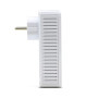 Metronic 495466 Prise CPL netsocket 600 MB/s avec 1 Port Fast Ethernet 100 MB/s et Prise gigogne