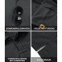 JACKETOWN Polo Hommes Manches Courtes Séchage Rapide Polos pour Hommes Patte de Golf Tennis T-Shirts Sport Chemise Basic Regular