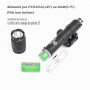 QIRUIMY M600C Lampe de poche LED Torche tactique 600 Lumens,Lumière Scout légère pour mlok Keymod 20mm Picatinny Rail System (No