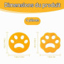 4 Pièces Attrape Poils Machine A Laver, Anti Poil Machine À Laver, Épilateur Pour Poils D'animaux, Réutilisable Pour Nettoyer Po