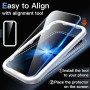 JETech Verre Trempé pour iPhone 17, Lot de 3 | 9H Protection D'écran, Transparent HD, Protection Anti-Rayures, Outil d'Installat