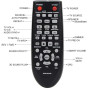 VINABTY AH59-02547B Télécommande remplacée Convient pour Samsung Soundbar System AH59-02612B HW-F450 HWF450 HW-F450ZA HW-FM45 HW