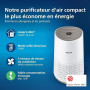Philips Purificateur d'air connecté 600i, jusqu’à 44 m², 19dB(A)*, Blanc | CADR 170 m³/h, HEPA NanoProtect capture 99,97 % des p