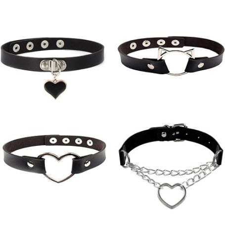 Floatdream Bracelet Clou punk, Bracelet punk en cuir noir, Bracelet Clouté Punk, pour être Utilisé Chez les Hommes et les Femmes