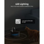 GIOTOHUN Fontaine a Eau Chat: Fontaine à Eau pour Chat | 2L Noir Silencieuse Distributeur Chat avec Robinet - Deux Modèles de Dé