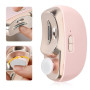 Coupe Ongle Electrique avec Lumière LED, 2 En 1 Coupe Ongle Lime Électrique, Coupe-Ongles Automatique Professionnel,2 Vitesses,R