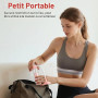 Haltère de Respiration Appareil d'exercice Respiratoire pour les Poumons Appareil d'exercice Abdominal Portable Appareil Équipem