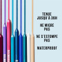 Maybelline New York Tattoo Liner Crayon Gel Yeux Waterproof 36h Burgundy | Effet tatouage longue tenue, Ultra saturé en pigments