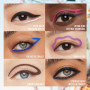 Maybelline New York Tattoo Liner Crayon Gel Yeux Waterproof 36h Burgundy | Effet tatouage longue tenue, Ultra saturé en pigments