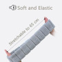 Lot de 4 housses de siège de toilette lavables en peluche pour salle de bain, douces et chaudes, lavables