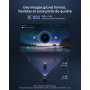 Anker Nebula X1 Vidéoprojecteur 4K à Triple Laser | Dolby Vision, 3 500 lumens ANSI, son stéréo 40 W, zoom optique 0,9-1,5, IA, 