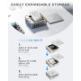 NiPoGi GK3 Plus Mini PC W-11 Pro, Ιntel N5030 (jusqu'à 3,10 GHz, 4C/ 4T) | 12 Go RAM 256 Go M.2 SSD Mini Ordinateur de Bureau po