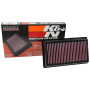 K&N Filtre à air de remplacement compatible avec Kia Rio 1.0, 1.2, 1.4, 1.4CDi & Rio XLine 1.4, 1.6 & Stonic 1.0, 1.6CDi 2017- (